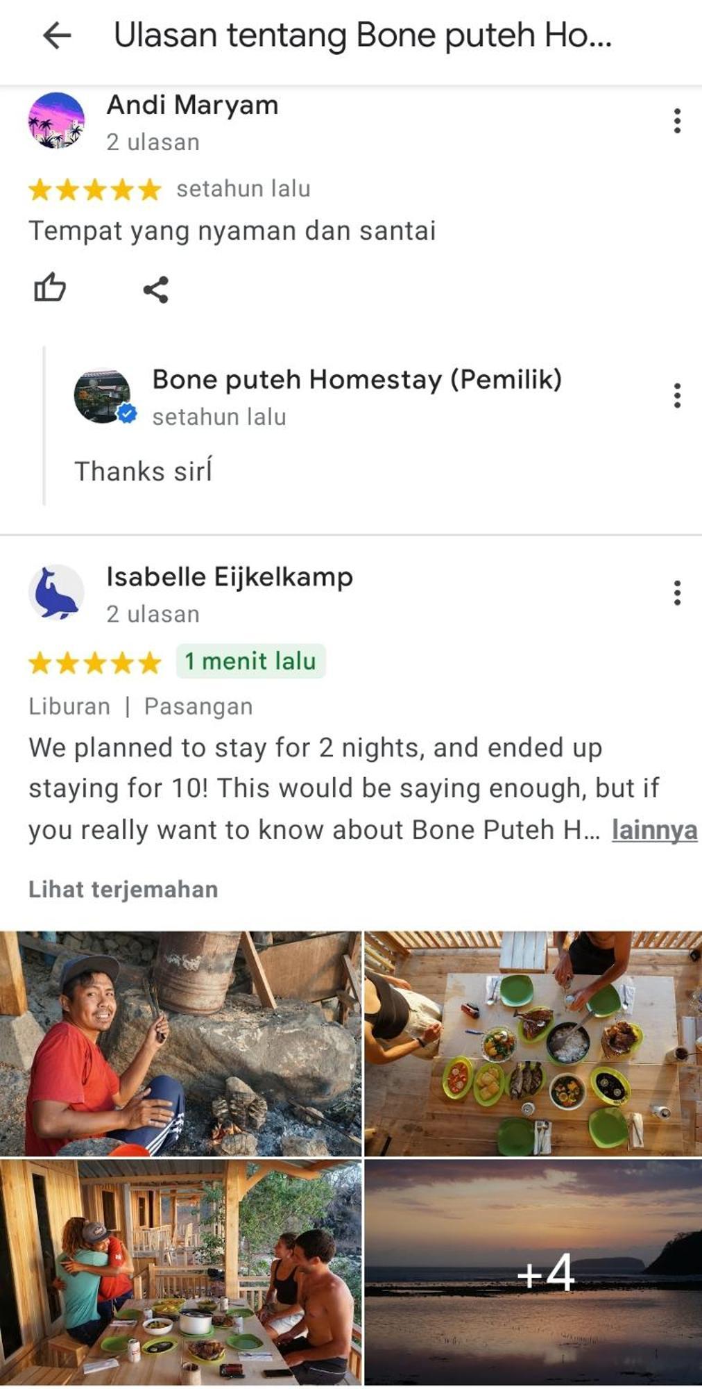 Boneputeh Homestay Taliwang Εξωτερικό φωτογραφία